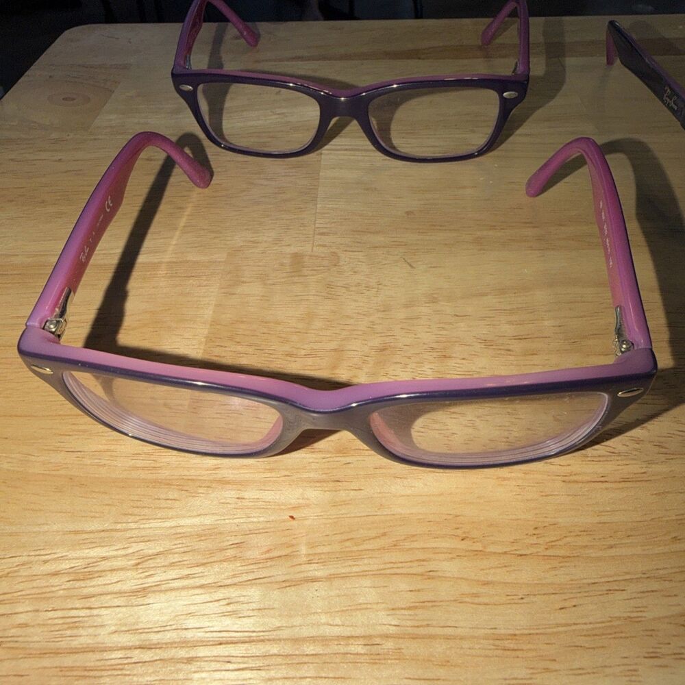 Ray-Ban Kids Eyeglasses RB 1531 3591 Purple FRAMES ONLY 48-16-130 Full Rim
